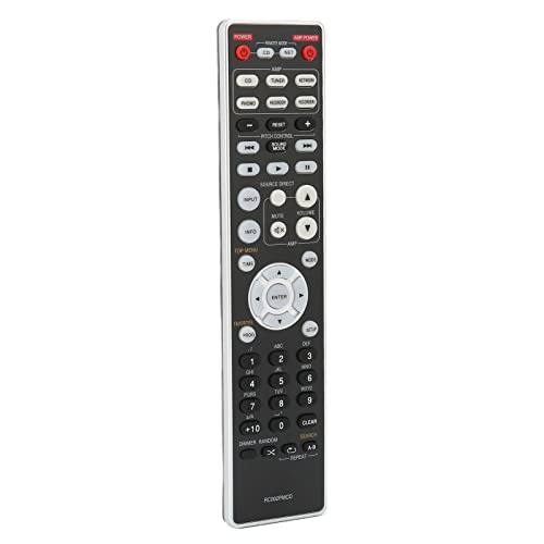 Hochwertiger RC002PMCD CD5005 PM5005 Fernbedienung ohne Programmierung Erforderlich für den Integrierten -Verstärker, Schwarzfarbe ABS -Material von CHICIRIS