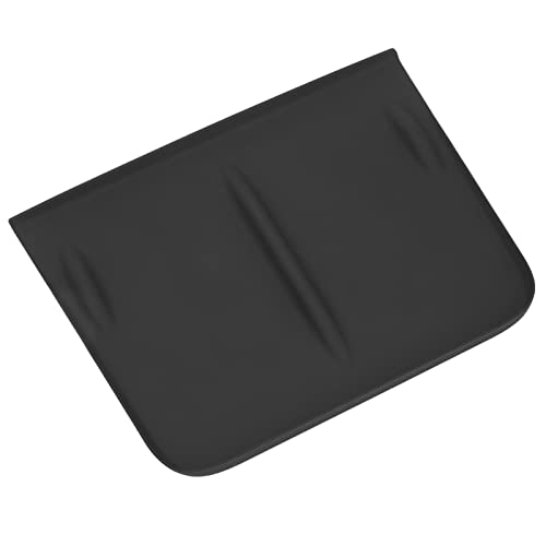 Kabellose Ladegerät-Panel-Schutzabdeckung für Auto, Mittelkonsole, Kabellose Ladegerät-Matte, Silikon-Handy-Pad-Matte für Modell 3, Modell Y (Schwarz) von CHICIRIS