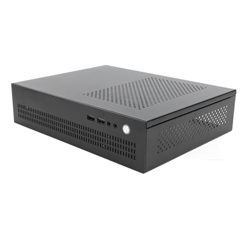 Kleinstahl -ITX -Hülle mit Effizientem Kühldesign für Gaming Computer, Kompakter Desktop Computer Hülle für Heimunterhaltung und Geschäftsbüro Kleinstahl -ITX -Hülle mit Effizientem Kühldesign für Gaming Computer, Kompakter Desktop Computer Hülle für Heimunterhaltung und Geschäftsbüro von CHICIRIS