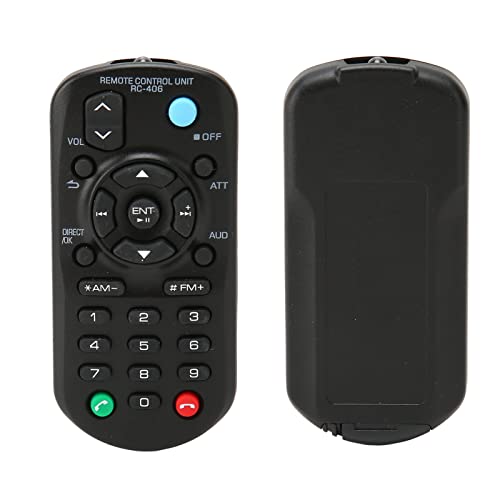 Langlebiger RC 406 Fernbedienungsregelung Kompatibel mit CD -Empfänger - Perfekter Austausch von Beschädigten oder Alten Premium ABS Material von CHICIRIS