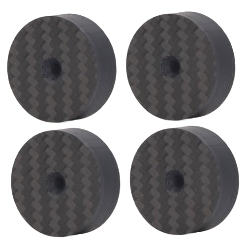 Lautsprecher -Isolationsständer Füße Kohlefaser -Stoßdämpferpolster für Plattenspieler Subwoofer Verstärker CD DVD, Resonanzreduzierung für HiFi Enthusiasten Lautsprecher -Isolationsständer Füße Kohlefaser -Stoßdämpferpolster für Plattenspieler Subwoofer Verstärker CD DVD, Resonanzreduzierung für HiFi Enthusiasten von CHICIRIS