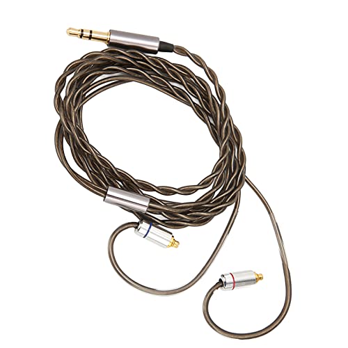 MMCX Earphone Cable 3,5mm Stecker Silber Plattiert Kupferkern -Ohrhörer -Upgrade Draht für IE300 IE600 IE900 3.9ft für Musikliebhaber MMCX Earphone Cable 3,5mm Stecker Silber Plattiert Kupferkern -Ohrhörer -Upgrade Draht für IE300 IE600 IE900 3.9ft für Musikliebhaber von CHICIRIS
