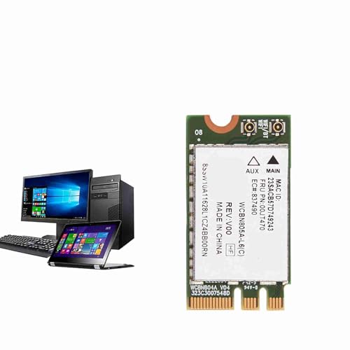 NGFF WiFi-Karte mit 433 Mbit/Sübertragungsrate für / / -Laptops, 2,4 GHz + 5 GHz Dual-Band-Wireless für Reisende/Spieler NGFF WiFi-Karte mit 433 Mbit/Sübertragungsrate für / / -Laptops, 2,4 GHz + 5 GHz Dual-Band-Wireless für Reisende/Spieler von CHICIRIS