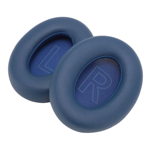Proteinleder -Headset -Ohrpolster für Life Q20 Q20 BT Kopfhörer, Rauschisolation Ersatz Ohrhörer für Bequeme und Langlebige Verschleiß, 2 Pack (Blue) von CHICIRIS