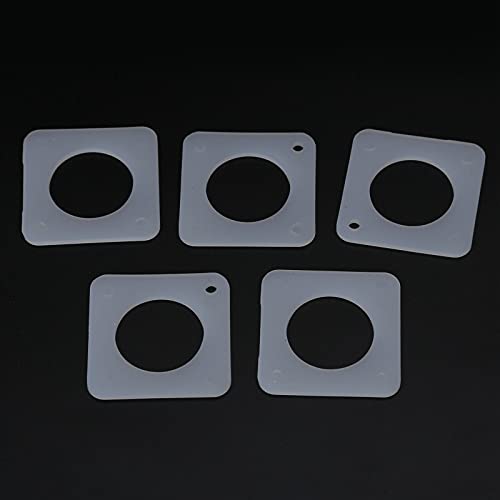 Schrittmotor-Stoßdämpfer, 3D-Drucker Stoßdämpfer Geräuschreduzierung 5 Stück Silikon Schrittmotor Vibrationsdämpfer für NEMA 17 von CHICIRIS
