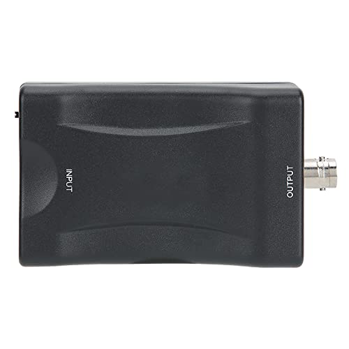 Schwarzer Zum BNC -Videokonverter für DVD -Rekorder, 3,5 Mm Stereo Audiosignale, Hochwertiges ABS Material Schwarzer Zum BNC -Videokonverter für DVD -Rekorder, 3,5 Mm Stereo Audiosignale, Hochwertiges ABS Material von CHICIRIS