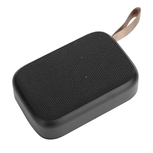 Subwoofer -Lautsprecher Tragbarer Stereo -Wireless USB Sound für Outdoor Aktivitäten Leichter Lautsprecher (Black) von CHICIRIS
