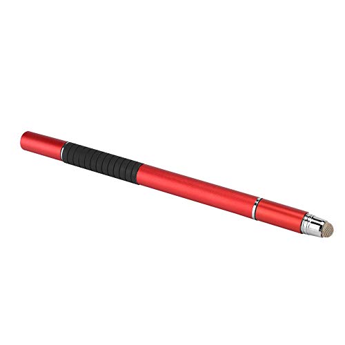 Touchscreen Pen 3 in 1 Stoffstilstilstil -Stiftstallstift, Einfach zu Tragen für IPhoneipad -Benutzer (Rot) von CHICIRIS