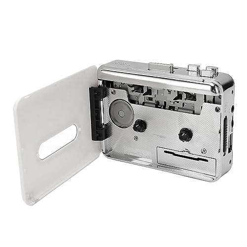 Tragbarer Kassettenspieler USB -Kassetten Klebeband Zum MP3 -Konverter mit Kopfhörer Stereoausgang Auto Reverse Funktion für Reisesport Enthusiasten Schwarz und Weiß Tragbarer Kassettenspieler USB -Kassetten Klebeband Zum MP3 -Konverter mit Kopfhörer Stereoausgang Auto Reverse Funktion für Reisesport Enthusiasten Schwarz und Weiß von CHICIRIS