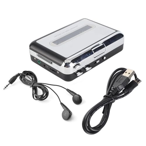 USB -Kassettenband Zum MP3 -Konverter Tragbaren Musikplayer für Kopfhörer, Wiedergabe auf MP3 Player oder Burn to CD für den Heimgebrauch USB -Kassettenband Zum MP3 -Konverter Tragbaren Musikplayer für Kopfhörer, Wiedergabe auf MP3 Player oder Burn to CD für den Heimgebrauch von CHICIRIS