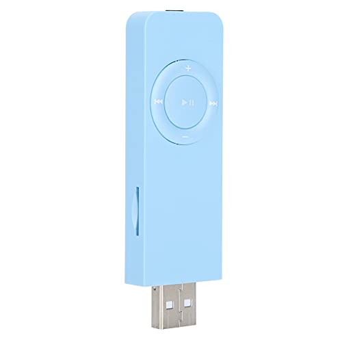 USB -MP3 -Player Compact Digital Music Media Player für MP3 und WMA Musik, Ideal für Reisende (Blue) von CHICIRIS