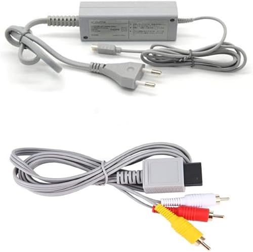 CHILDMORY Netzadapter für Ladegerät und AV-Kabel für Wii U Gamepad CHILDMORY Netzadapter für Ladegerät und AV-Kabel für Wii U Gamepad von CHILDMORY