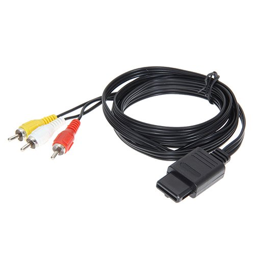Childhood 6ft AV TV Video AV Kabel für Gamecube SNES NGC N64 Konsole von CHILDMORY