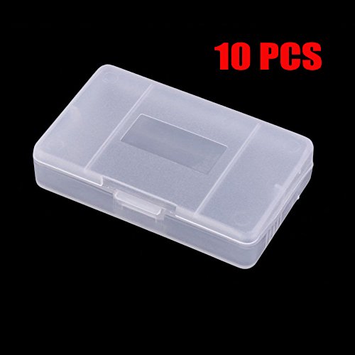 Childhood Clear Schutz Spiel Fall Dust Cover für Gameboy Advance GBA Pack 10PCS von CHILDMORY