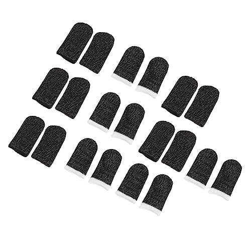CHILDWEET 10 Paar Fingermanschetten Aus Silberfaser – Für Bequemes Und Robustes Gaming CHILDWEET 10 Paar Fingermanschetten Aus Silberfaser – Für Bequemes Und Robustes Gaming von CHILDWEET