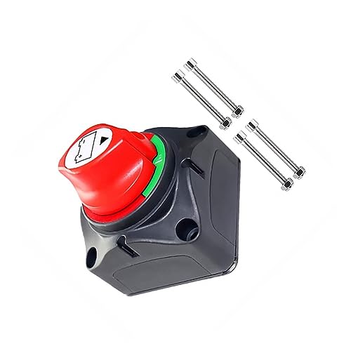 CHILDWEET 12V Batterie Trennschalter für Auto Boot und Rv Wasserdichter Isolator Sicherer Stromabschalter aus Langlebigem Multi Protection Design für Zuverlässige von CHILDWEET