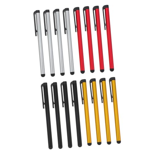 CHILDWEET 16-teiliges Eingabestiftset für Touchscreens Tablets Präzisionsstift kapazitiver Telefon-Eingabestift ergonomisches Design kompatibel mit Mehreren Geräten CHILDWEET 16-teiliges Eingabestiftset für Touchscreens Tablets Präzisionsstift kapazitiver Telefon-Eingabestift ergonomisches Design kompatibel mit Mehreren Geräten von CHILDWEET