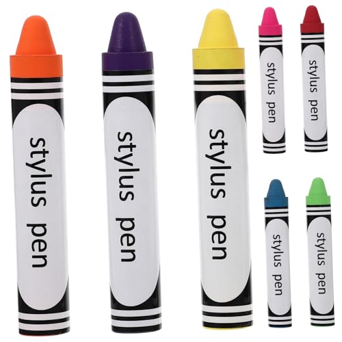 CHILDWEET 7-teiliges Universal-Eingabestift-Set kapazitiver Touchscreen-Stift für Tablet-Telefon tragbarer kreativer Schreibstift feine Spitze angenehme Haptik CHILDWEET 7-teiliges Universal-Eingabestift-Set kapazitiver Touchscreen-Stift für Tablet-Telefon tragbarer kreativer Schreibstift feine Spitze angenehme Haptik von CHILDWEET