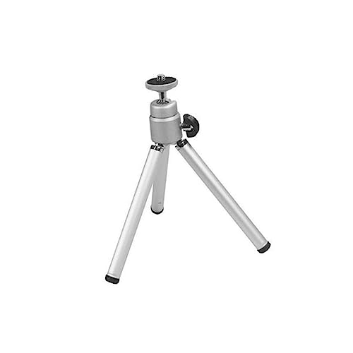 CHILDWEET Stativ-Telefonhalter Handyhalterung für Kamera Autotelefonhalterung Handy-Stativ Film Kamerastativ-Montageadapter bisschen Handy Tripod Mini-Stativ cadfi Photo Stativhalter Silver CHILDWEET Stativ-Telefonhalter Handyhalterung für Kamera Autotelefonhalterung Handy-Stativ Film Kamerastativ-Montageadapter bisschen Handy Tripod Mini-Stativ cadfi Photo Stativhalter Silver von CHILDWEET
