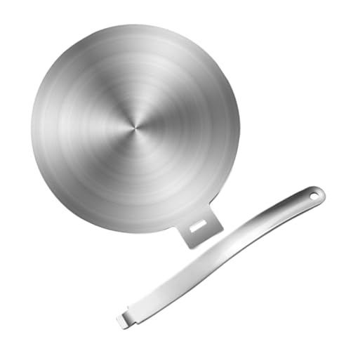 CHILDWEET Thermalplatten -gasherd Wärmeleitplatte Wärmeverteilerplatte Zubehör Für Induktionsherde Induktionsplatte Aus Metall Gasherd Diffusor Silver Rostfreier Stahl CHILDWEET Thermalplatten -gasherd Wärmeleitplatte Wärmeverteilerplatte Zubehör Für Induktionsherde Induktionsplatte Aus Metall Gasherd Diffusor Silver Rostfreier Stahl von CHILDWEET