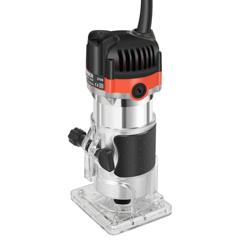 CHIMHOON 800W 1/4 Zoll Elektrik Oberfräse Fräse Holzfräse, 220V Hand Trimmer Kantenfräse, Multifunktionsfräse, Rand Fräsmaschine Holzbearbeitung Trimmer, fur Holzverarbeitung, Möbelherstellung CHIMHOON 800W 1/4 Zoll Elektrik Oberfräse Fräse Holzfräse, 220V Hand Trimmer Kantenfräse, Multifunktionsfräse, Rand Fräsmaschine Holzbearbeitung Trimmer, fur Holzverarbeitung, Möbelherstellung von CHIMHOON