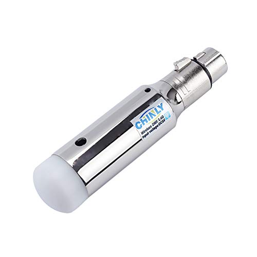 CHINLY DMX512 2,4G ISM 1pcs Drahtloser Empfänger Eingebauter Akku Wiederaufladbar für LED DJ Bühnenbar Partylicht CHINLY DMX512 2,4G ISM 1pcs Drahtloser Empfänger Eingebauter Akku Wiederaufladbar für LED DJ Bühnenbar Partylicht von CHINLY