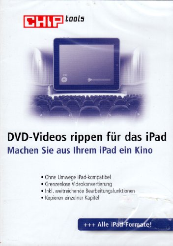 DVD-Videos rippen für das iPad von CHIP Communications