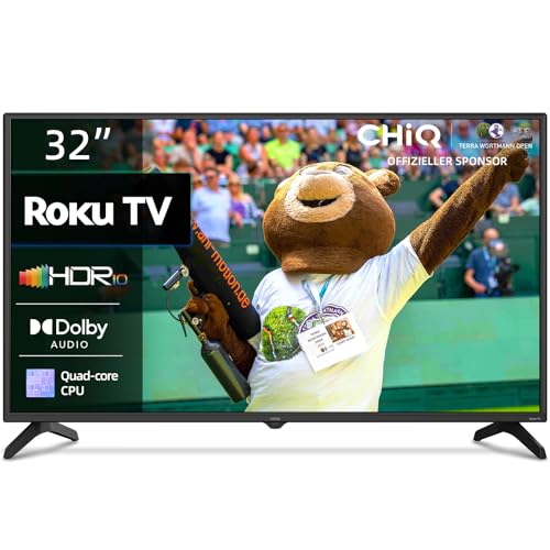 CHIQ 32 Zoll HD, Smart TV, HDR 10, Dolby Audio, Triple Tunner, Sprachassistent, Apple TV+, Prime Video, USB2.0, Works with Alexa, Neu 2024 CHIQ 32 Zoll HD, Smart TV, HDR 10, Dolby Audio, Triple Tunner, Sprachassistent, Apple TV+, Prime Video, USB2.0, Works with Alexa, Neu 2024 von CHIQ