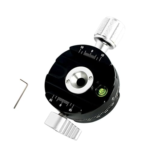 360 Panorama-Stativkopf-Kamera, Telefon, Videohalterung, DSLR-Einbeinstativ, Adapter, Schnellspannklemme, Schießplatte 360 Panorama-Stativkopf-Kamera, Telefon, Videohalterung, DSLR-Einbeinstativ, Adapter, Schnellspannklemme, Schießplatte von CHIZISX