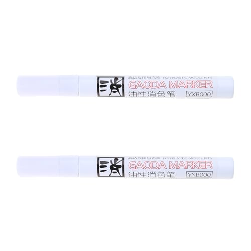 CHIZISX 2pieces Fehler Farbentfernung Stift Korrektur Stift Langlebige Tinten Löschstift Farbmarkierungsstift Für Sauberes Und Ordentliches Schreiben von CHIZISX