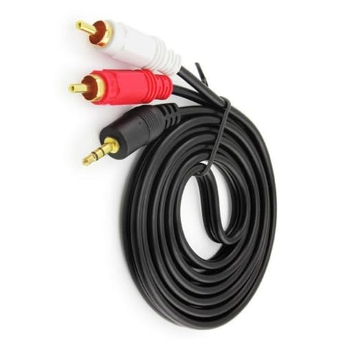 CHIZISX 3 5 Mm Bis 2RCA Männliche Stereo Sound Adapter Kabel HiFi Sound Auxiliary 2RCA Y Splitter Auxs 2RCA Y Kabel von CHIZISX