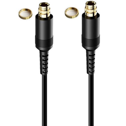 CHIZISX 3 5 Mm Stecker Verlängerung Auxiliary 3 5 Mm Männlicher Bis Weiblicher Verriegelungsnuss Panel Montagemontierkabelgewindefest Stecker von CHIZISX
