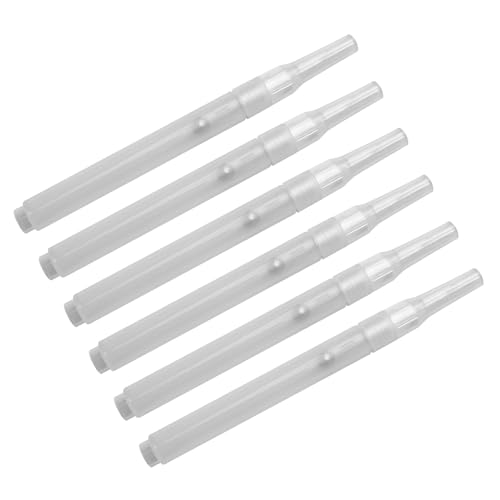 CHIZISX 6pcs Nachfüllbarer Leerer Pinsel Stift Klare Leere Farbstift Acryl Leere Marker Zum Malen Auf Papierholz Keramik Metall CHIZISX 6pcs Nachfüllbarer Leerer Pinsel Stift Klare Leere Farbstift Acryl Leere Marker Zum Malen Auf Papierholz Keramik Metall von CHIZISX