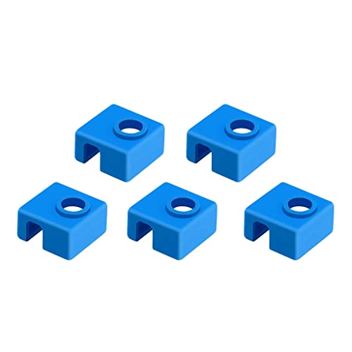 CHIZISX Echt Langlebig Für 3 CR10 10S Heißendheizung Blocksocken Extruder Düsenschütze Silikonabdeckung (Packung Von 5) von CHIZISX