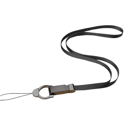 CHIZISX Geflochtenes Nylon-Umhängeband mit starkem Metall-Karabinerverschluss für den täglichen Gebrauch und Outdoor-Abenteuer CHIZISX Geflochtenes Nylon-Umhängeband mit starkem Metall-Karabinerverschluss für den täglichen Gebrauch und Outdoor-Abenteuer von CHIZISX