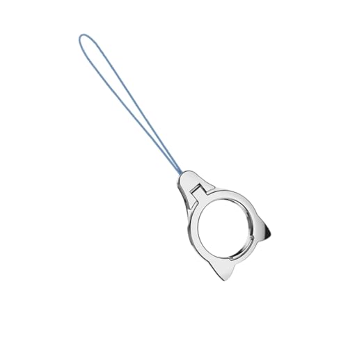 CHIZISX Handy-Ringhalter aus Metall, flexibler Ringgriff mit Umhängeband für Smartphones und Autohalterung CHIZISX Handy-Ringhalter aus Metall, flexibler Ringgriff mit Umhängeband für Smartphones und Autohalterung von CHIZISX