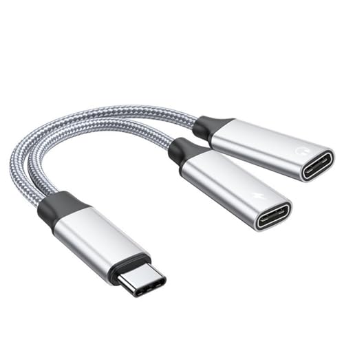 CHIZISX Multifunktionaler reisefreundlicher USB-C-Adapter-Konverter für Musik-Kopfhörer und zum Aufladen von High-Speed-60-W-Fähigkeit CHIZISX Multifunktionaler reisefreundlicher USB-C-Adapter-Konverter für Musik-Kopfhörer und zum Aufladen von High-Speed-60-W-Fähigkeit von CHIZISX