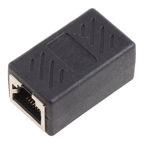 CHIZISX RJ45 Buchse Netzwerk Ethernet Net Stecker Adapter Koppler Extender Stecker Buchse Auf Buchse Gerade Für Kopf von CHIZISX
