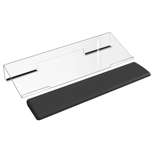 CHIZISX Tastaturabletttaste Tastaturständer Ergonomisch Erhöhter Tastaturstand Desktop Ständer Neigung Klares Acryl Für Schreibtischhalter CHIZISX Tastaturabletttaste Tastaturständer Ergonomisch Erhöhter Tastaturstand Desktop Ständer Neigung Klares Acryl Für Schreibtischhalter von CHIZISX