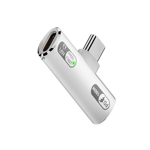 USB C Auditory Adapter HIFI Sound und PD100W für nahtlose Musik auf Telefon 15 S22 und mehr von CHIZISX