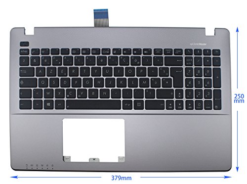 chnasawe Laptop FR Französisch Tastatur für ASUS X550 X 550 CA X550CC X550CL x550jd x550jf x550jk x550jx X550LA x550lav X550LB X550LC, mit Gray C Cover von CHNASAWE
