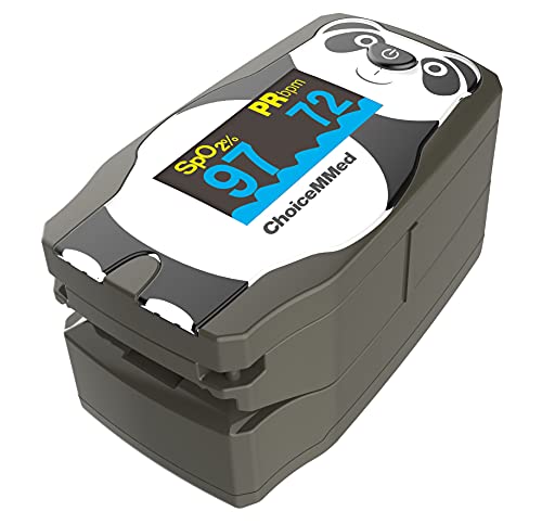 ChoiceMMed Fingerspitzen Pulsoximeter, MD300C55, Oximeter zur schnellen Messung der Herzfrequenz und Sauerstoffsättigung (SpO2), einfach, zuverlässig und langlebig physiologisch Überwachungsgerät von CHOICEMMED