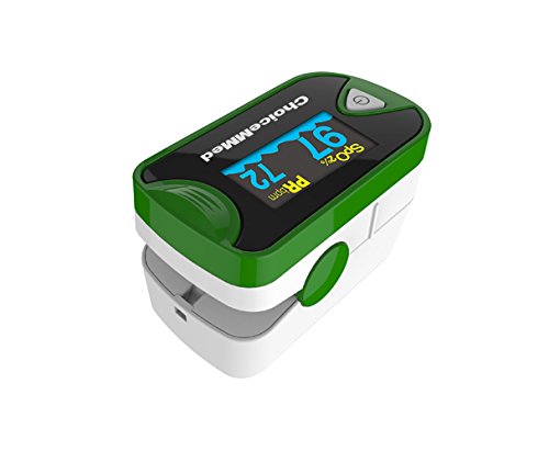 ChoiceMMed Fingerspitzen Pulsoximeter,MD300C26, Oximeter zur schnellen Messung der Herzfrequenz und Sauerstoffsättigung (SpO2), einfach, zuverlässig und langlebig physiologisch Überwachungsgerät von CHOICEMMED