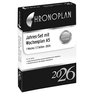 CHRONOPLAN Kalendereinlage 2026 Jahres-Set A5 CHRONOPLAN Kalendereinlage 2026 Jahres-Set A5 von CHRONOPLAN
