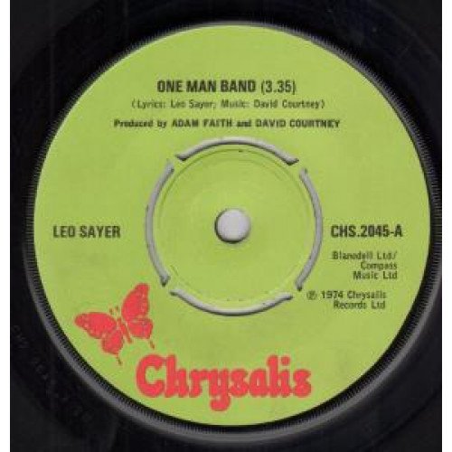 ONE MAN BAND 7 INCH (7" VINYL 45) UK CHRYSALIS 1974 von CHRYSALIS