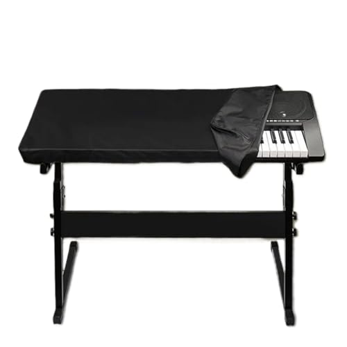 Klaviertastatur-Abdeckung, 61/88-Tasten-Abdeckung for elektronische Klaviere, Musikinstrumentenschutz, Tastatur-Abdeckung mit verstellbarem Kordelzug (61 Tasten)(88 Key 2pc) von CHUDOU