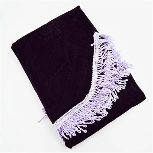 Klaviertastatur-Abdeckung, 88/61 Tasten, Tasche, Schutzhülle for E-Piano, Pleuche, Quaste, Werkzeug, Aufbewahrung von Musikinstrumenten, Home School Keyboard (rot)(Purple) von CHUDOU