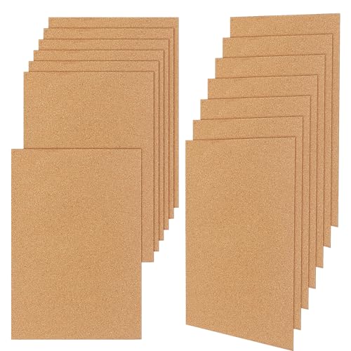 CHUIFAI 15 Stück A4 Korkplatte Selbstklebend, 3mm Pinnwand Selbstklebend Kork, Selbstklebende Korkmatte Korkwand für Bilder, Foto Hängen, Notizen, Zimmer Deko, Büro Memo CHUIFAI 15 Stück A4 Korkplatte Selbstklebend, 3mm Pinnwand Selbstklebend Kork, Selbstklebende Korkmatte Korkwand für Bilder, Foto Hängen, Notizen, Zimmer Deko, Büro Memo von CHUIFAI