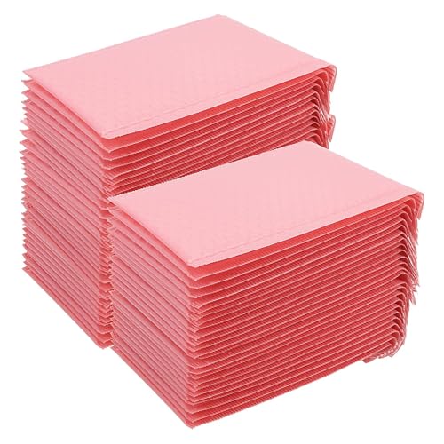 CHUIFAI 50 Stück 18 x 23 cm Poly Luftpolster Versandtaschen A5 Rosa, Din A5 Luftpolster Umschläge Gepolstert, Selbstklebend Versandtaschen Luftpolster Verpackung CHUIFAI 50 Stück 18 x 23 cm Poly Luftpolster Versandtaschen A5 Rosa, Din A5 Luftpolster Umschläge Gepolstert, Selbstklebend Versandtaschen Luftpolster Verpackung von CHUIFAI