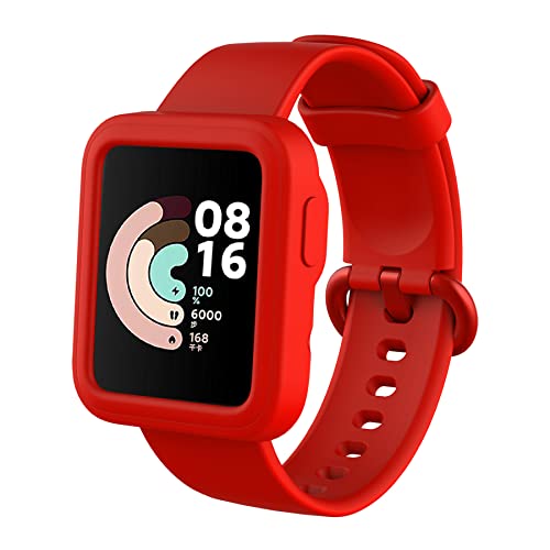 CHULN Armband kompatibel mit Redmi Watch Lite/Xiaomi Mi Watch Lite, Silikon Smartwatch Ersatzarmband für Redmi Watch Lite von CHULN